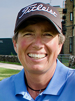 Golf instructor, Beth Folsom