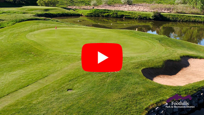 Drone video of hole number 11 at Meadows Golf Club