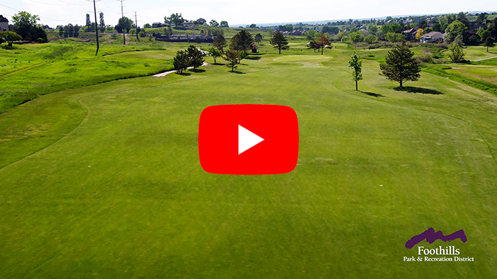 Drone video of hole number 13 at Meadows Golf Club