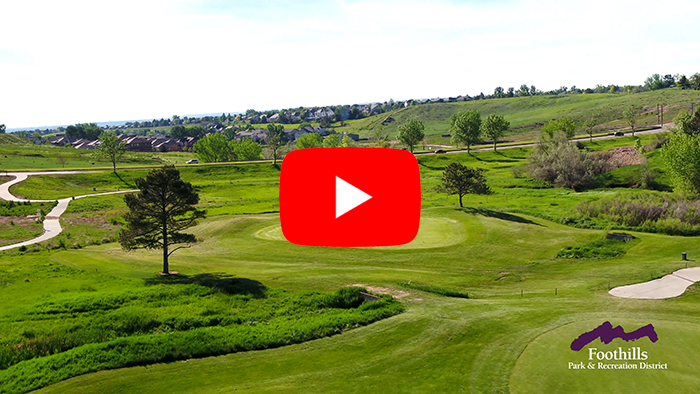 Drone video of hole number 14 at Meadows Golf Club