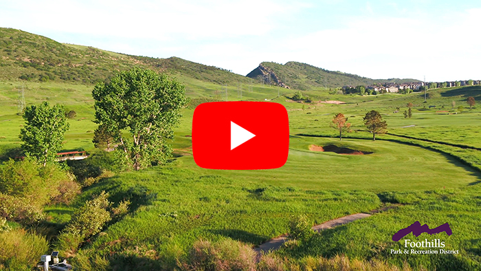 Drone video of hole number 3 at Meadows Golf Club