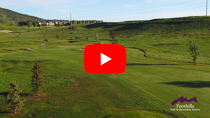 Drone video of hole number 4 at Meadows Golf Club