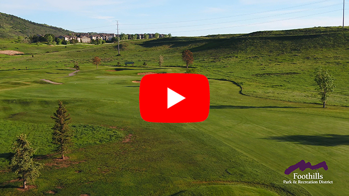 Drone video of hole number 4 at Meadows Golf Club